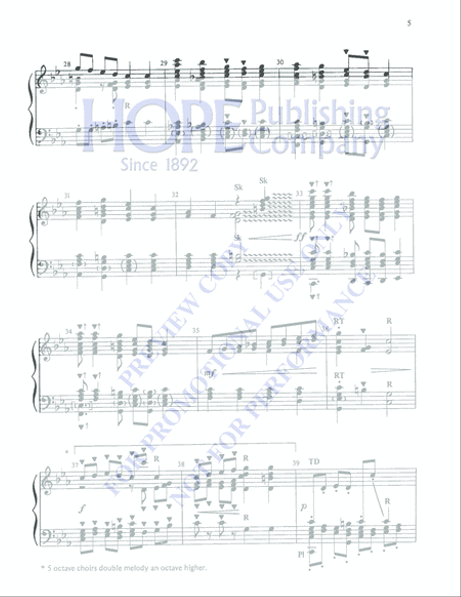 Nocturne No. 5 in C Minor 5-Octaves scores gallery preview page 5