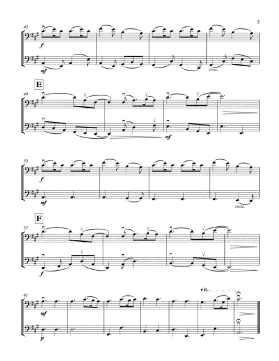 A Thousand Years String Duet scores gallery preview page 3