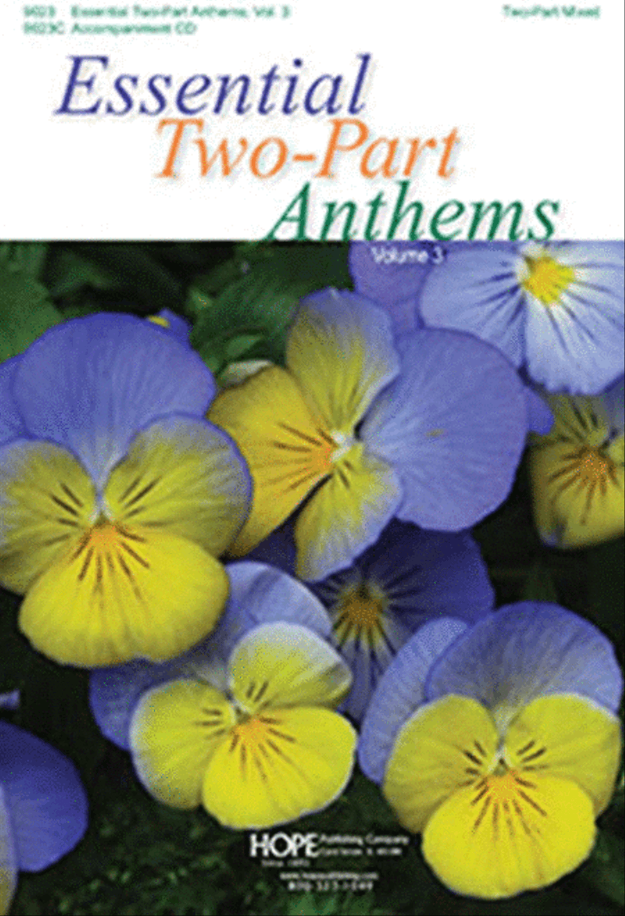 Book cover for Essential Two-Part Anthems, Vol. 3