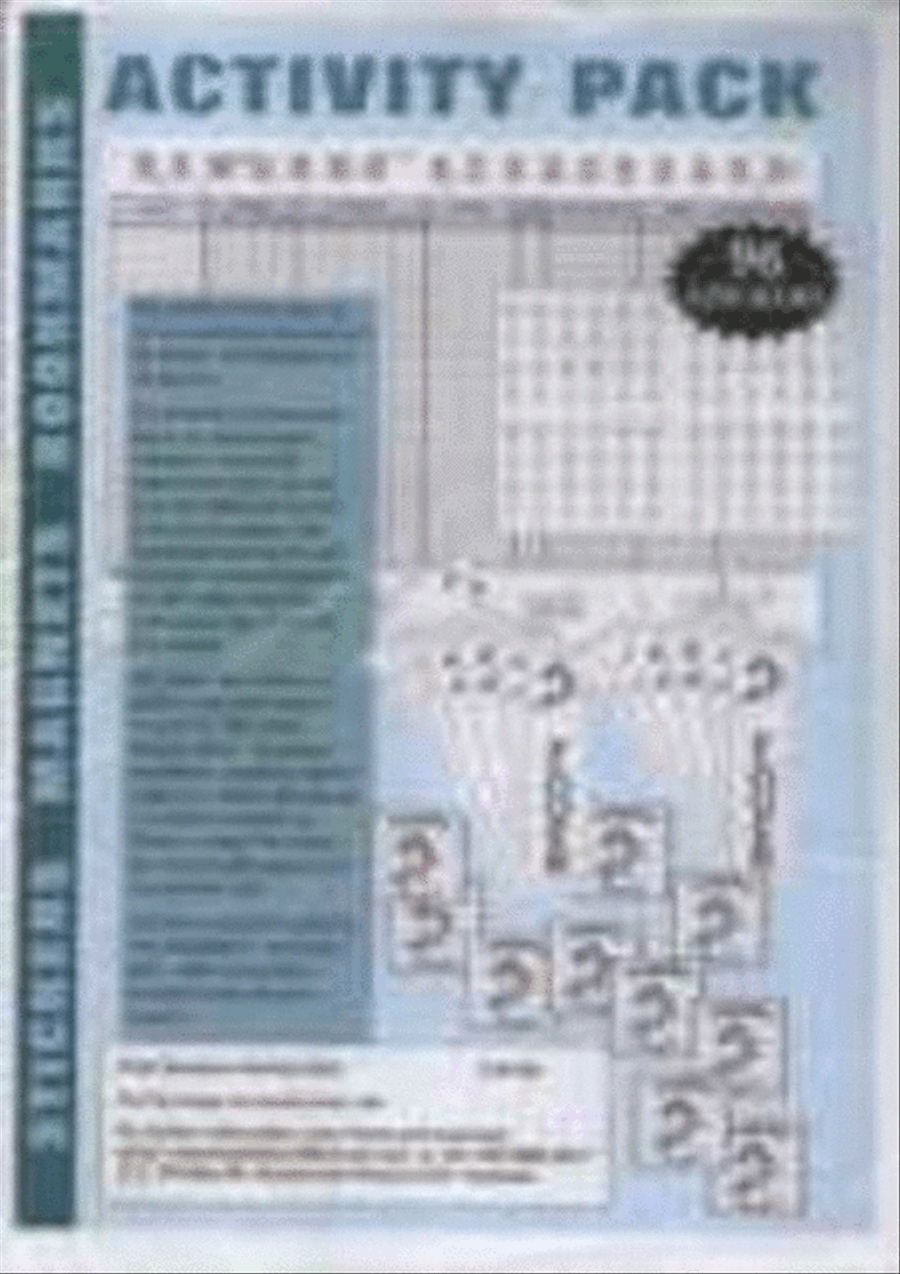 Activity Pack Flute - Scoreboard Stickers Flute scores gallery preview page 1