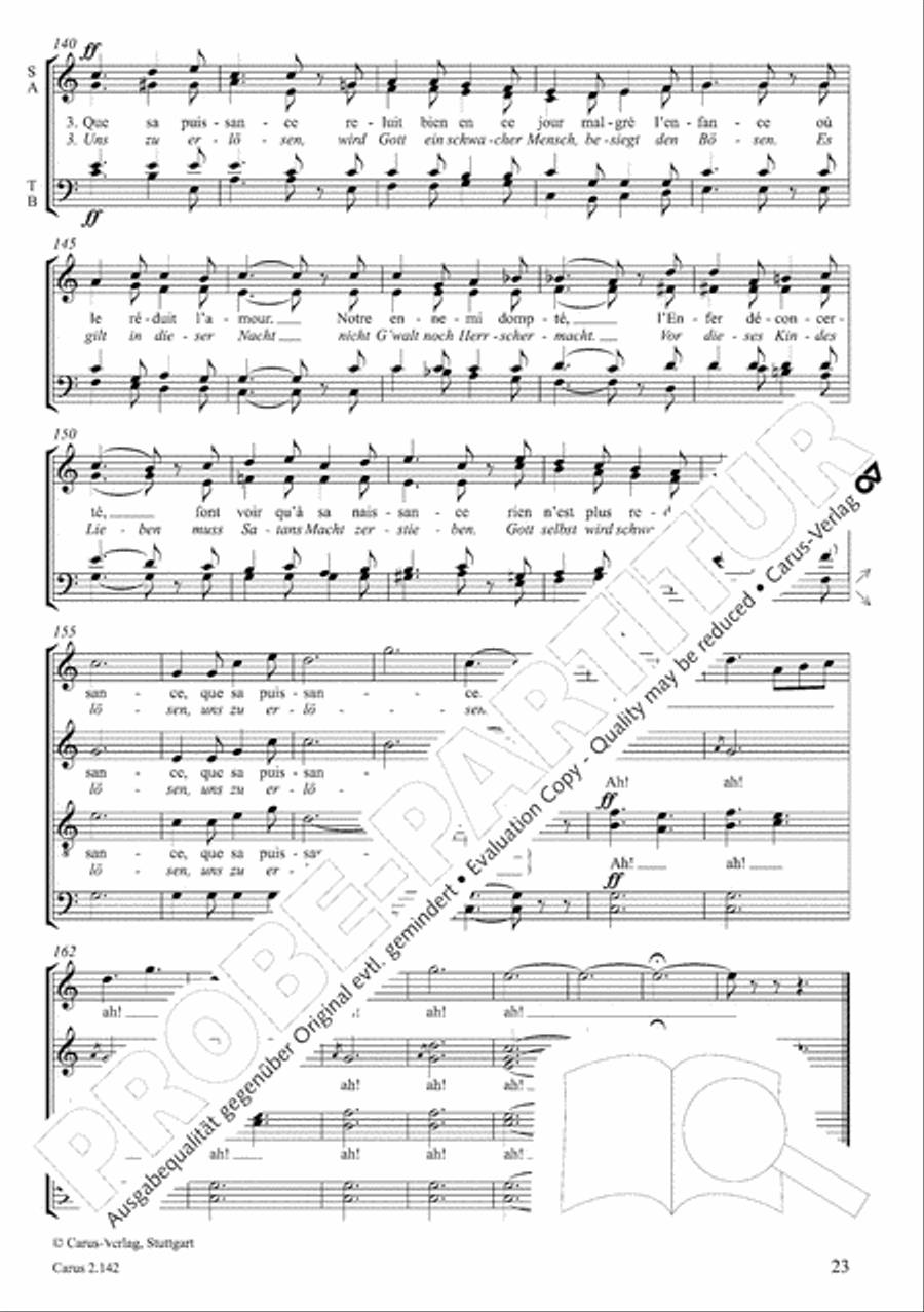 Christmas Carols of the World. Choral collection 4-Part scores gallery preview page 25