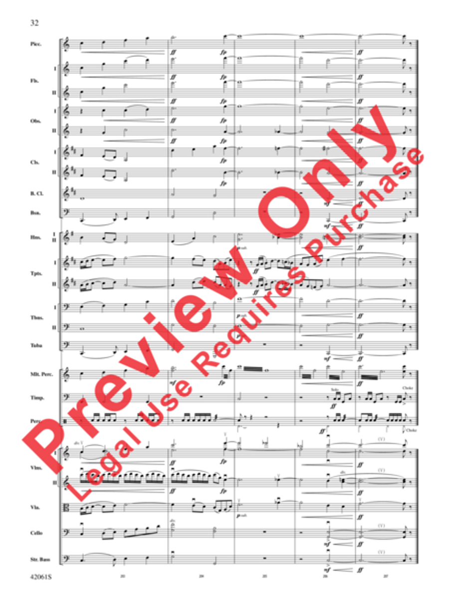 South County Sketches Full Orchestra scores gallery preview page 33