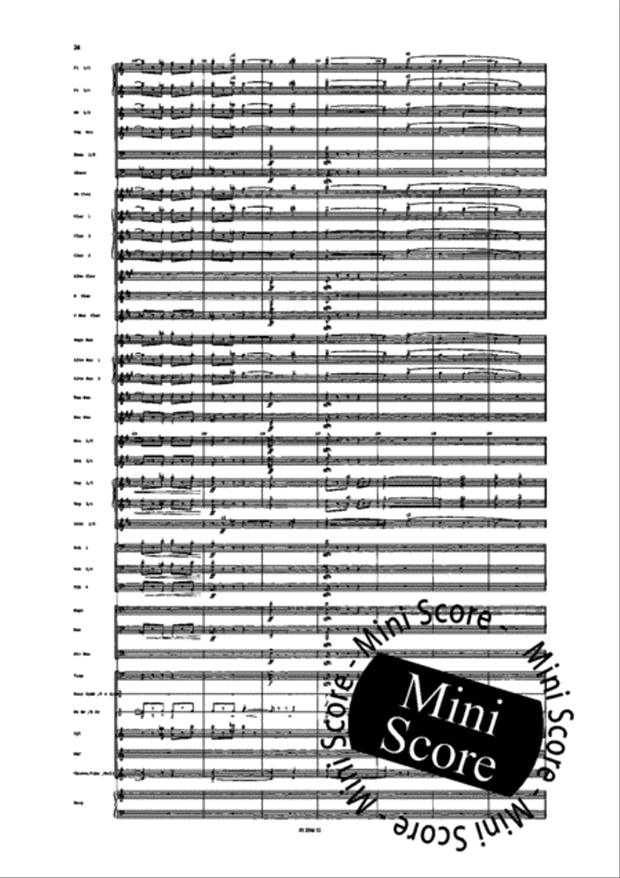 Fifth Symphony Concert Band scores gallery preview page 27