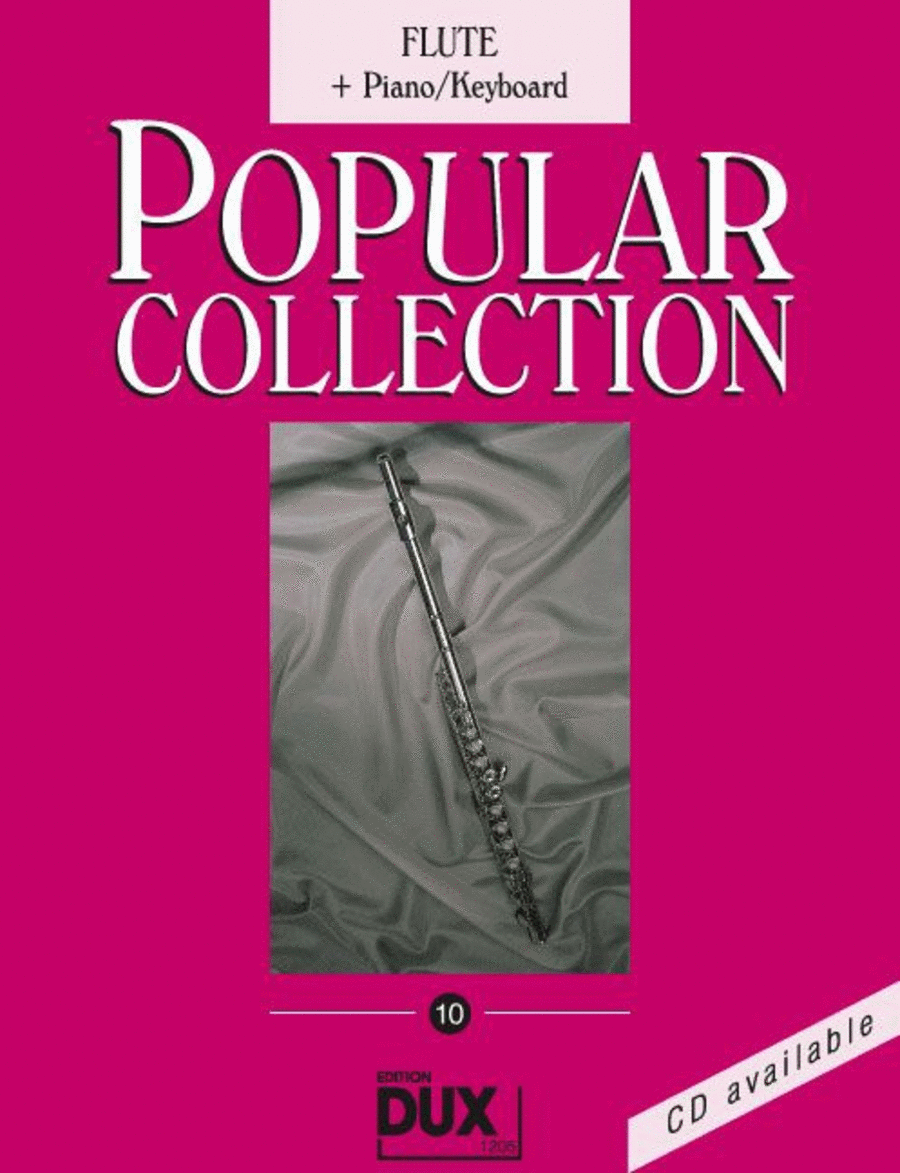 Popular Collection 10 Flute Solo scores gallery preview page 1