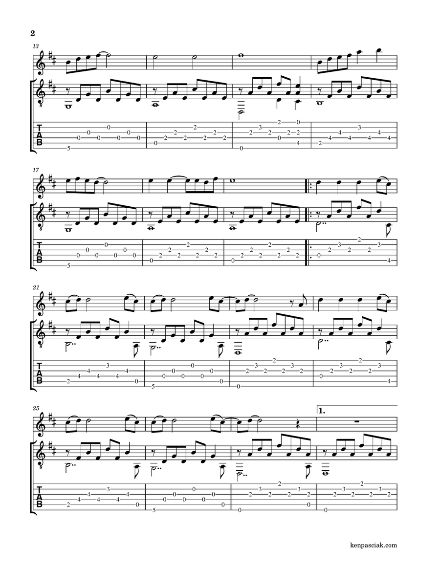 Only Time Flute scores gallery preview page 4