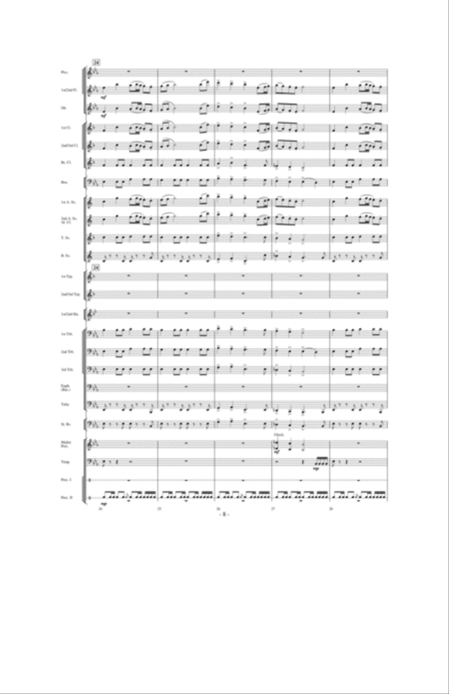 Where Eagles Soar Where Eagles Soar Concert Band scores gallery preview page 7