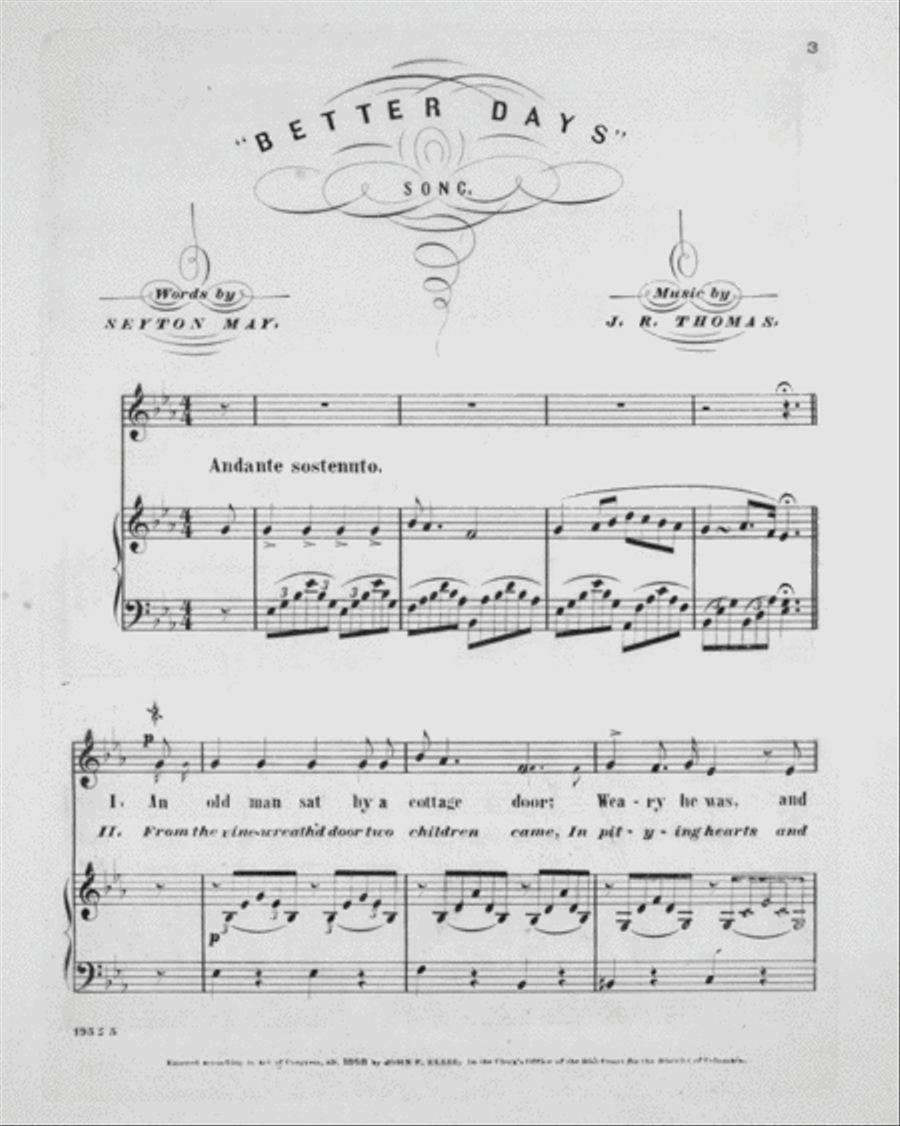 Better Days Voice scores gallery preview page 2