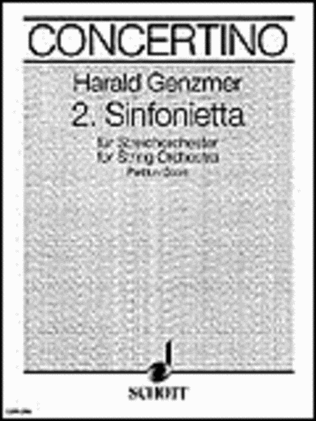 Sinfonietta Seconda Score