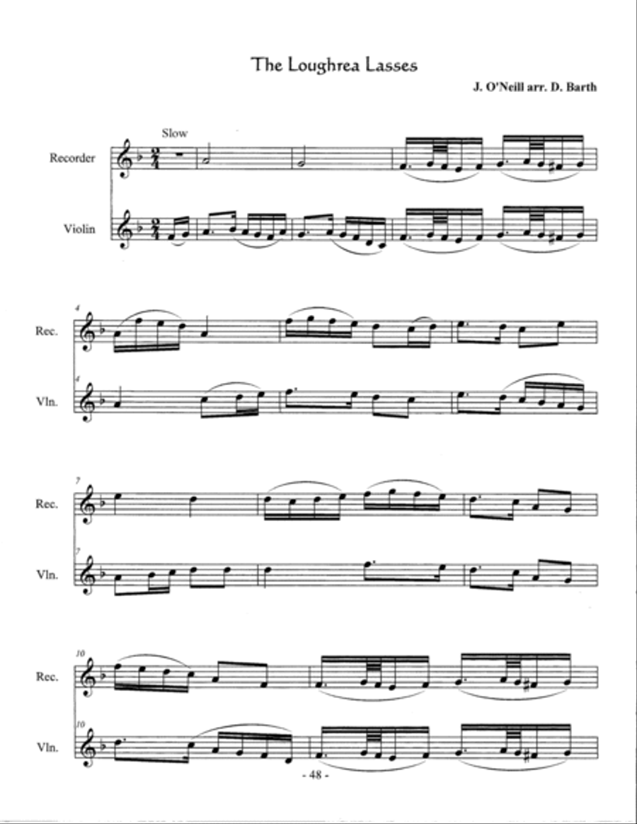 Lastly Lasses (8 Duos) Set of Parts scores gallery preview page 6
