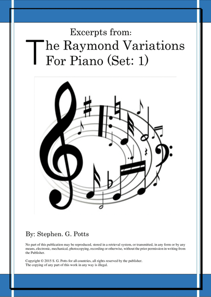 Excerpts from - The Raymond Variations for Piano image number null