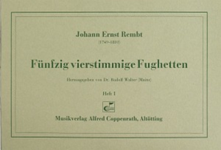 Book cover for Funfzig vierstimmige Fughetten I