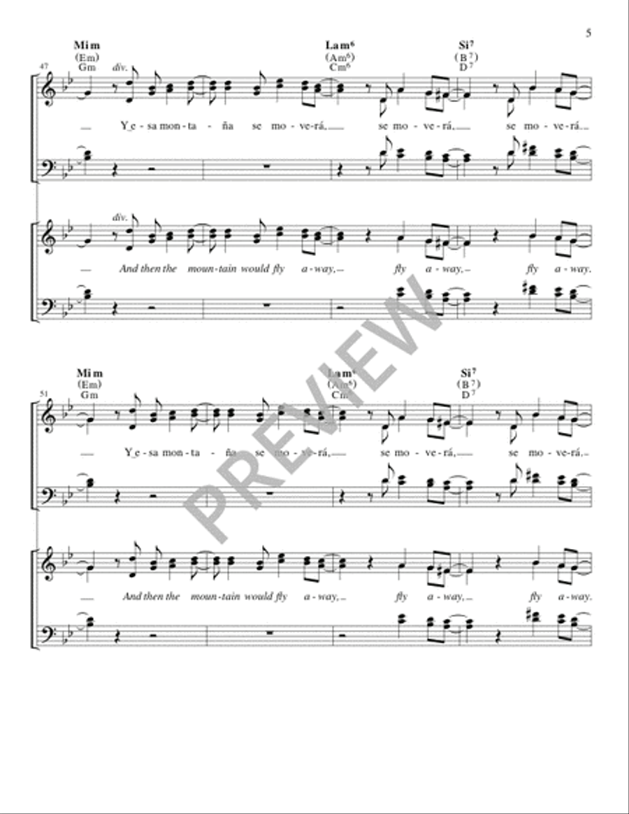 Si Tuvieras Fe / If You Had Faith - Guitar edition Guitar scores gallery preview page 6
