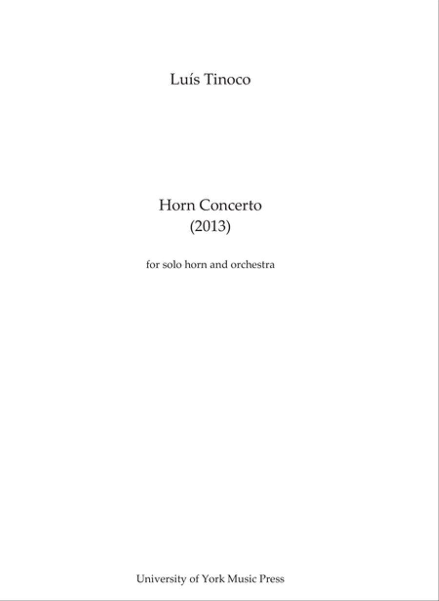 Horn Concerto Orchestra scores gallery preview page 1