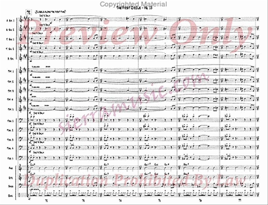 The First Circle Big Band scores gallery preview page 14