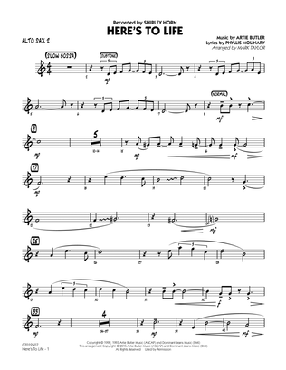 Here's To Life (Key: C minor) - Alto Sax 2