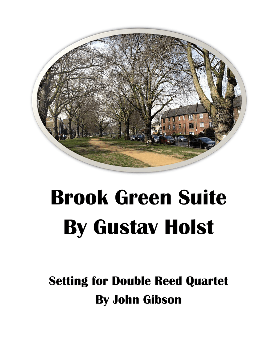 Brook Green Suite Woodwind Ensemble scores gallery preview page 1
