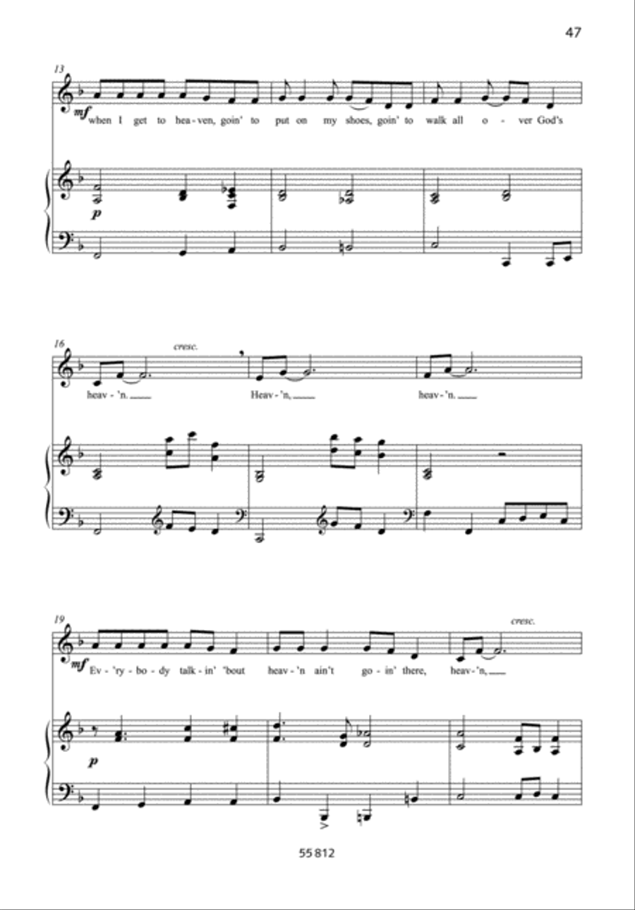 I've got a shoes Voice Solo scores gallery preview page 2