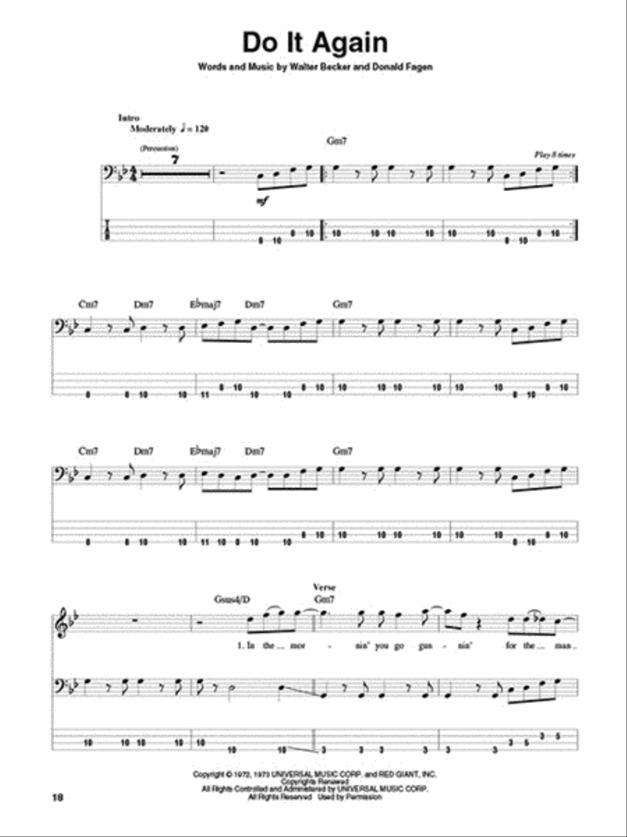 Steely Dan Electric Guitar scores gallery preview page 5