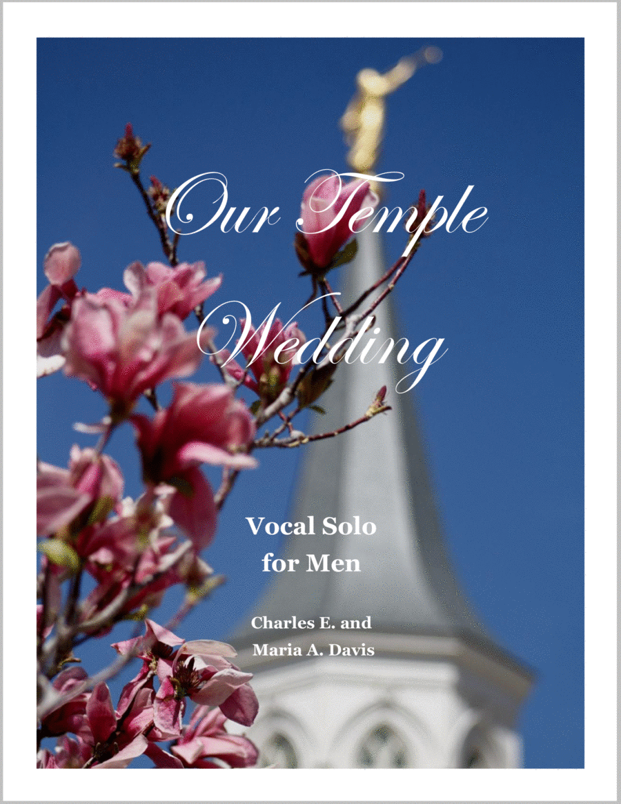 Our Temple Wedding - Men's Solo Piano, Vocal, Guitar scores gallery preview page 1