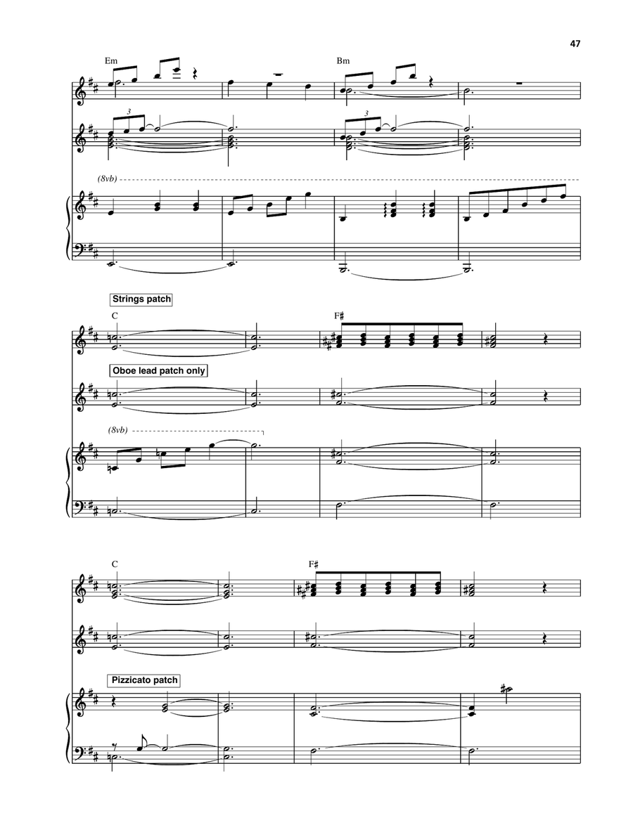 Kiotoshi Guitar scores gallery preview page 6