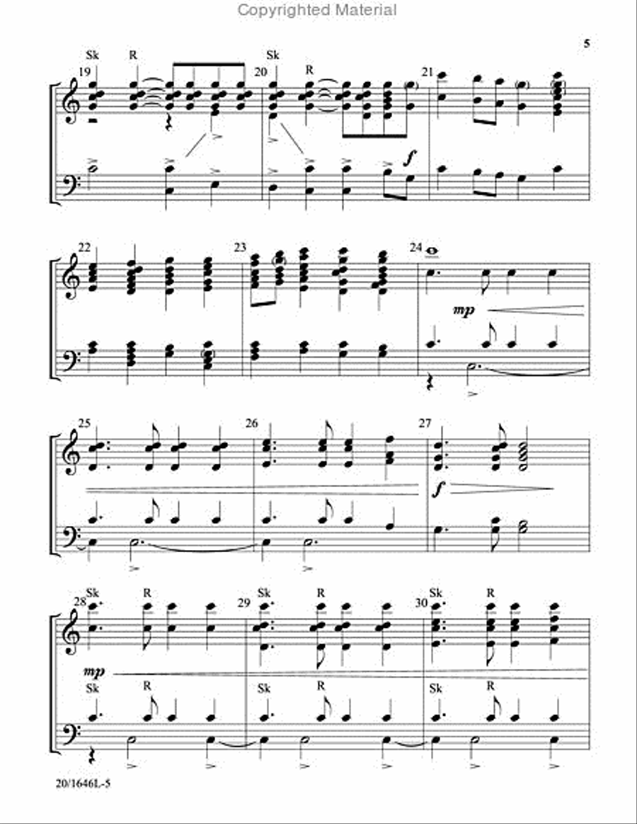Hosanna! Hosanna! 3-Octaves scores gallery preview page 4