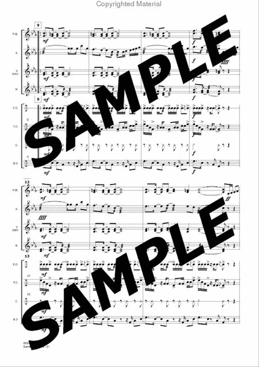 Samba Groove Snare Drum scores gallery preview page 3