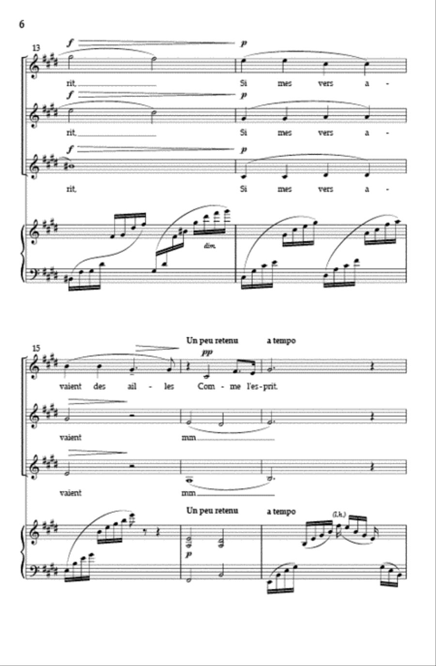 Si mes vers avaient des ailes SSA scores gallery preview page 5