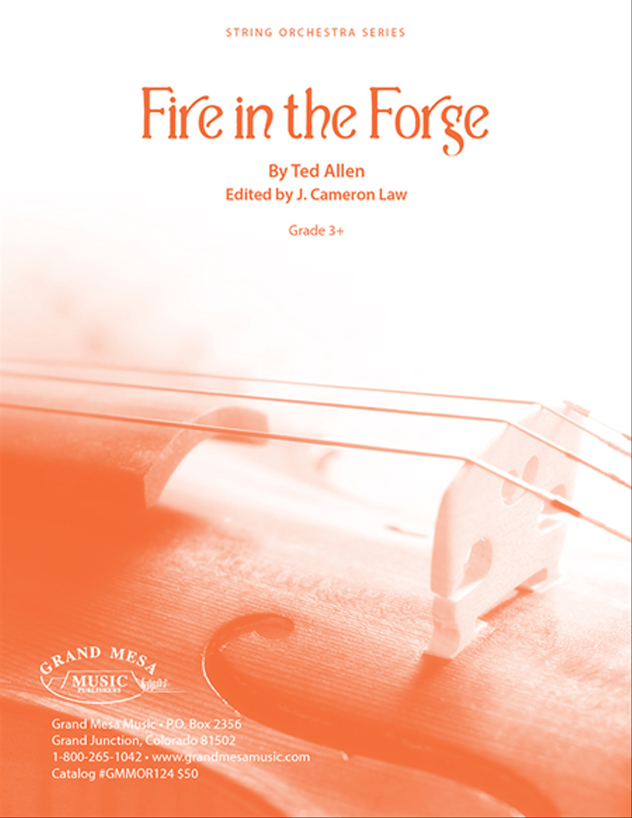 Fire in the Forge String Orchestra scores gallery preview page 1