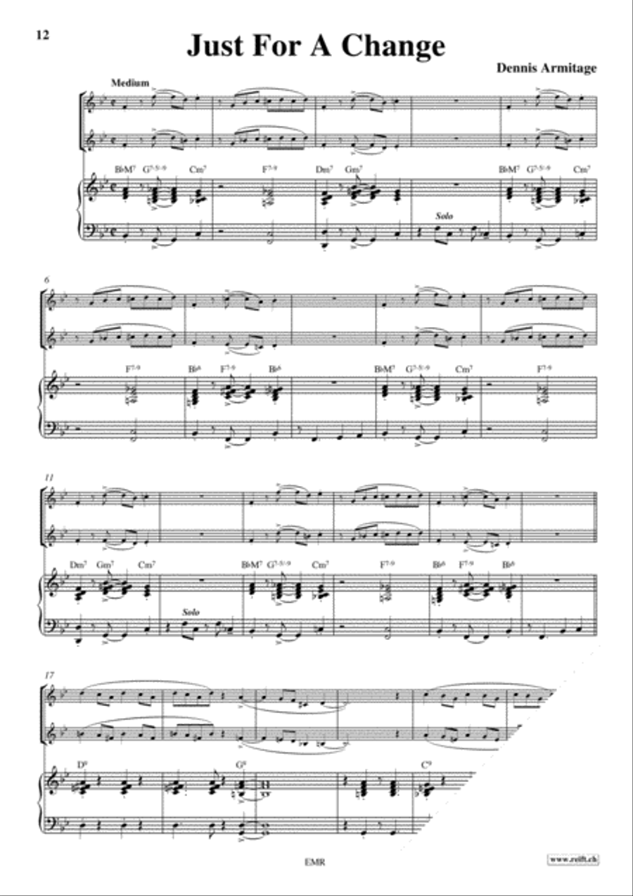 Be-Bop Woodwind Ensemble scores gallery preview page 6