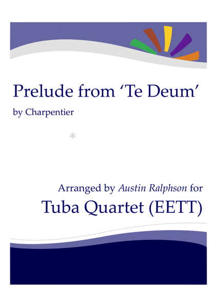 Prelude (Rondeau) from Te Deum - tuba quartet (EETT) image number null
