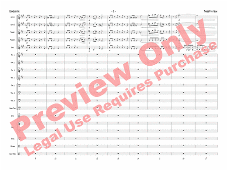 Tweet Fatigue Tweet Fatigue Jazz Ensemble scores gallery preview page 25