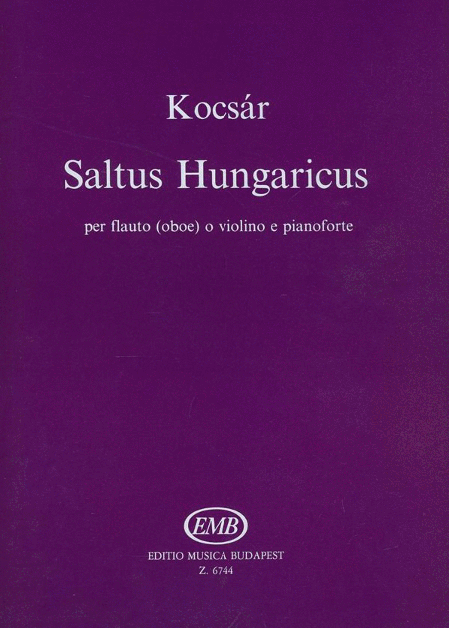 Saltus Hungaricus Saltus Hungaricus Flute Solo scores gallery preview page 1