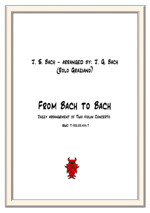 Book cover for FROM BACH TO BACH