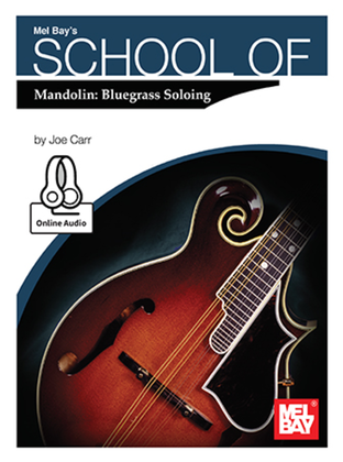 Book cover for School of Mandolin: Bluegrass Soloing
