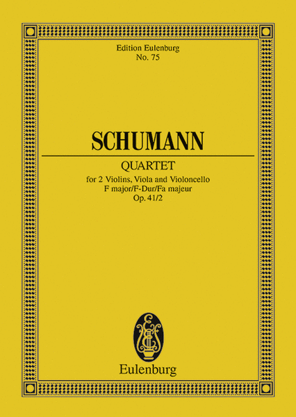 String Quartet No. 2, Op. 41 in F Major