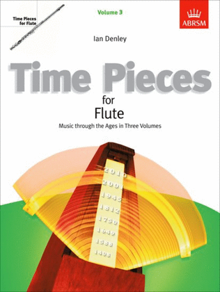 Book cover for Time Pieces for Flute, Volume 3