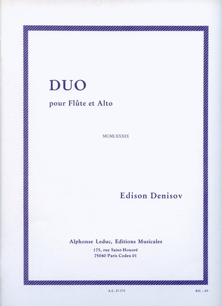 Duo (flute & Viola)