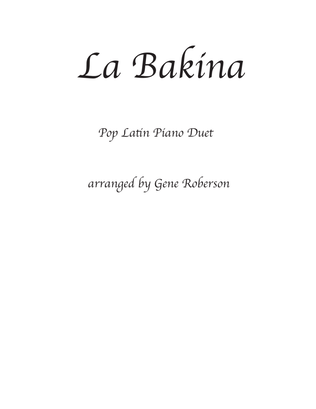 Book cover for LaBakina for Piano Duet