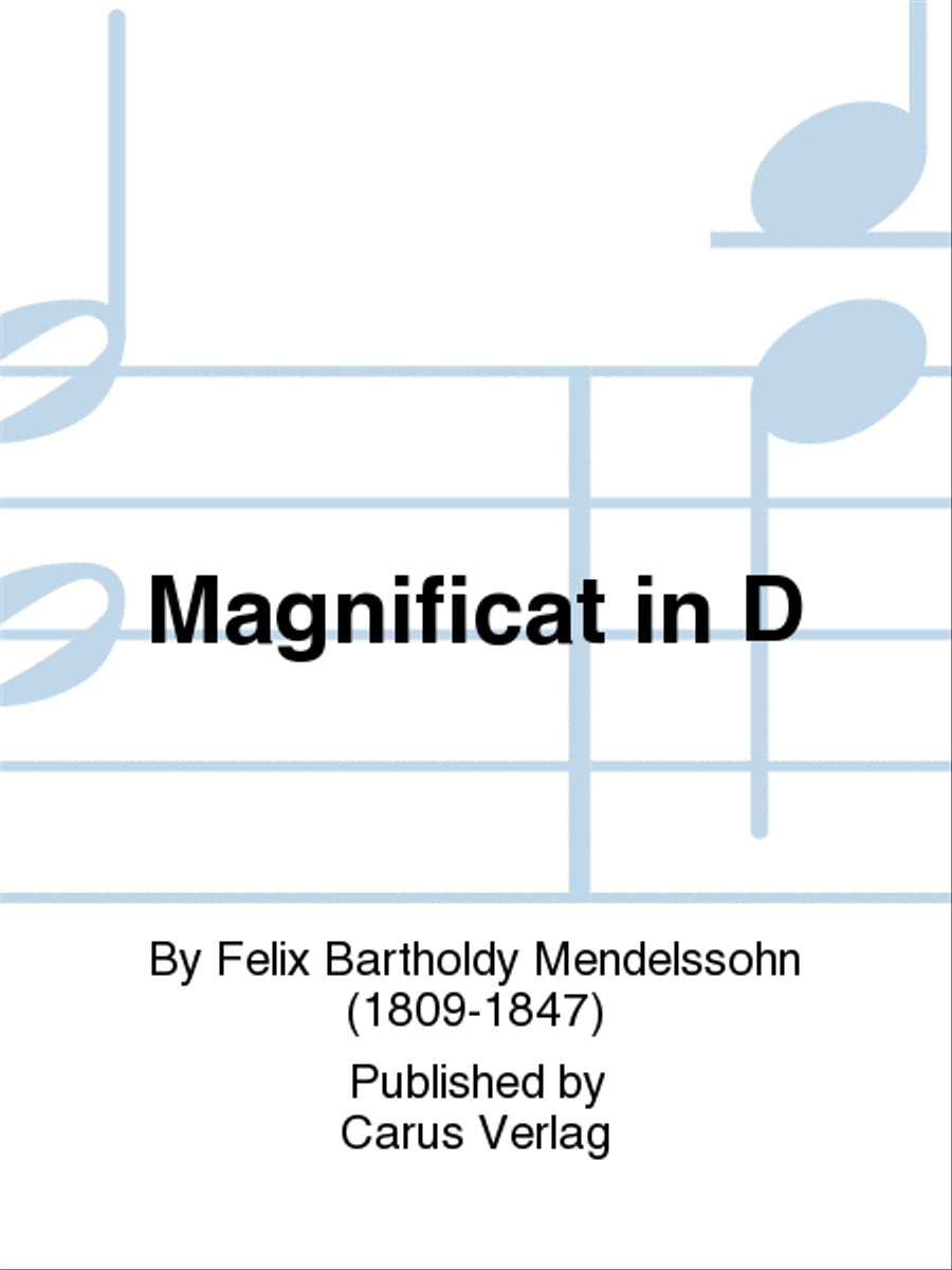 Magnificat in D ATB scores gallery preview page 1