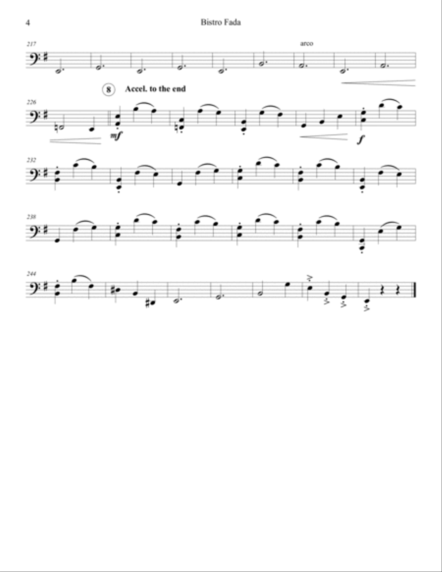 Bistro Fada Flute scores gallery preview page 4
