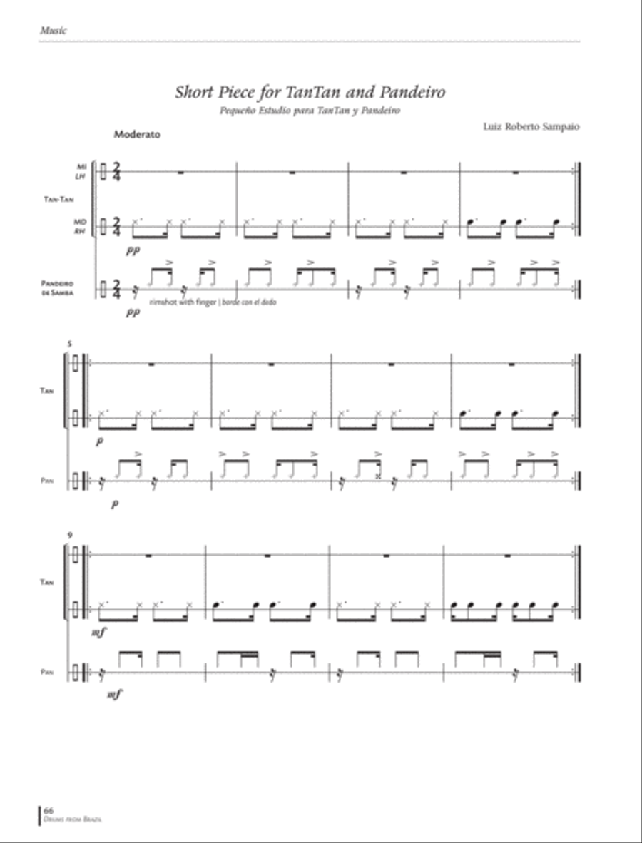 Drums from Brazil Drums scores gallery preview page 6