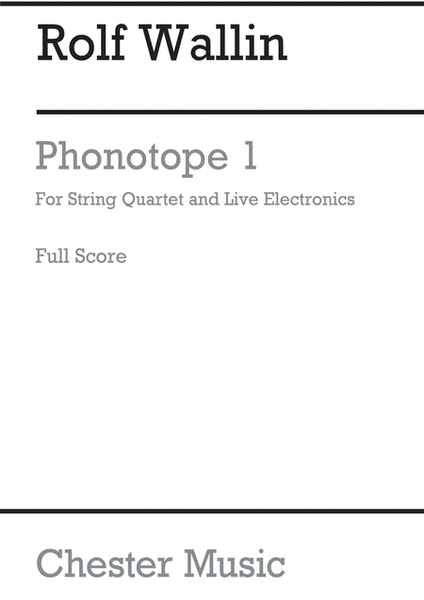 Phonotope 1
