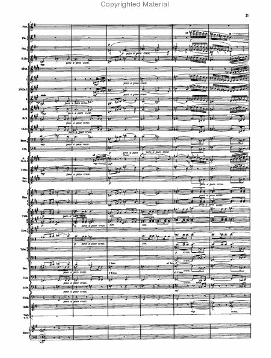 Armenian Dances, Part II Concert Band scores gallery preview page 19