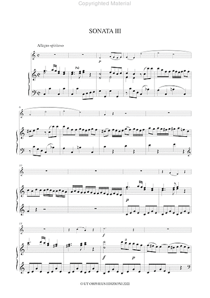 6 Sonatas Op. 4 for Piano (Harpsichord) and Violin (Flute)