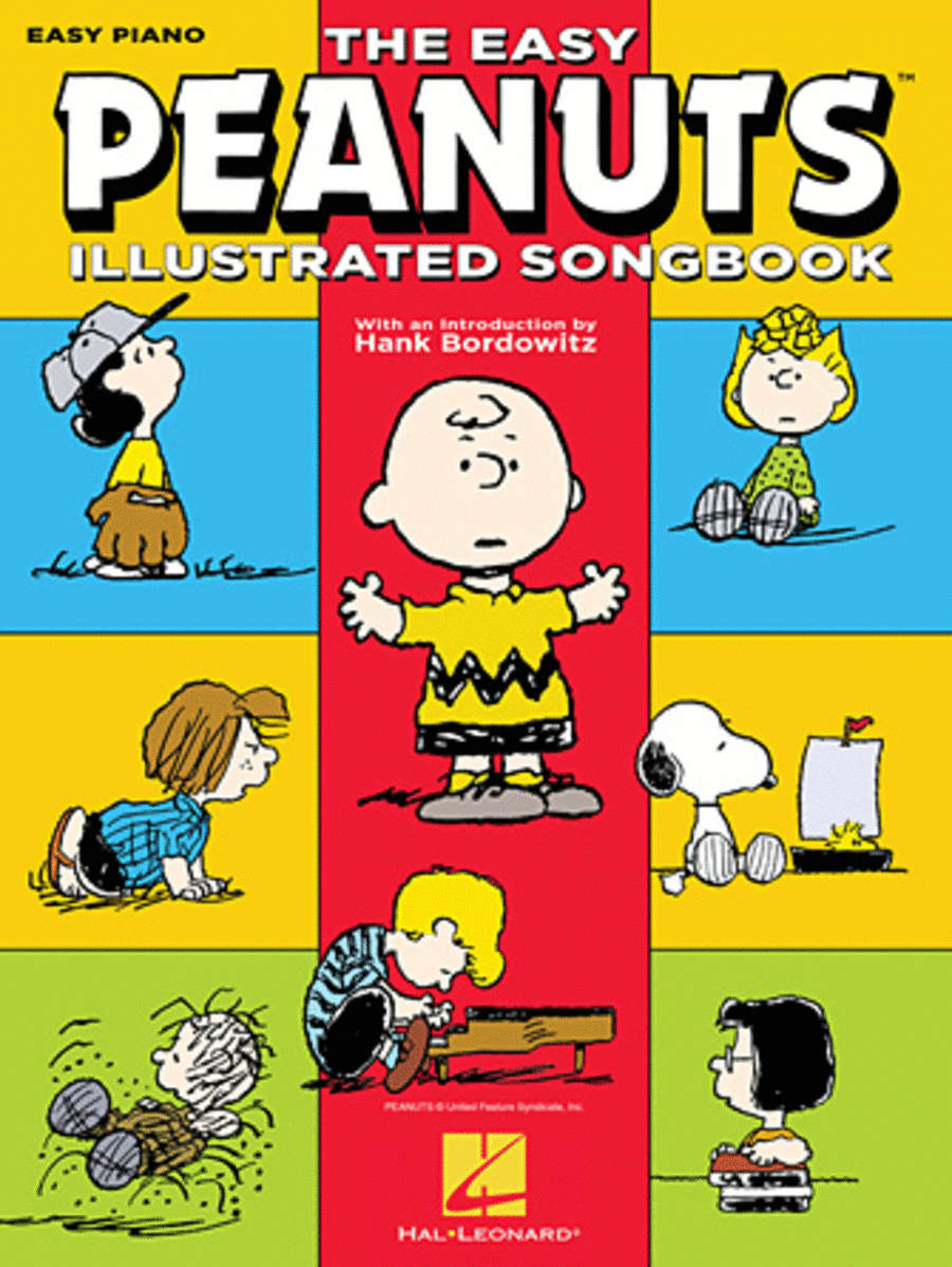 The Easy Peanuts Illustrated Songbook Easy Piano scores gallery preview page 1