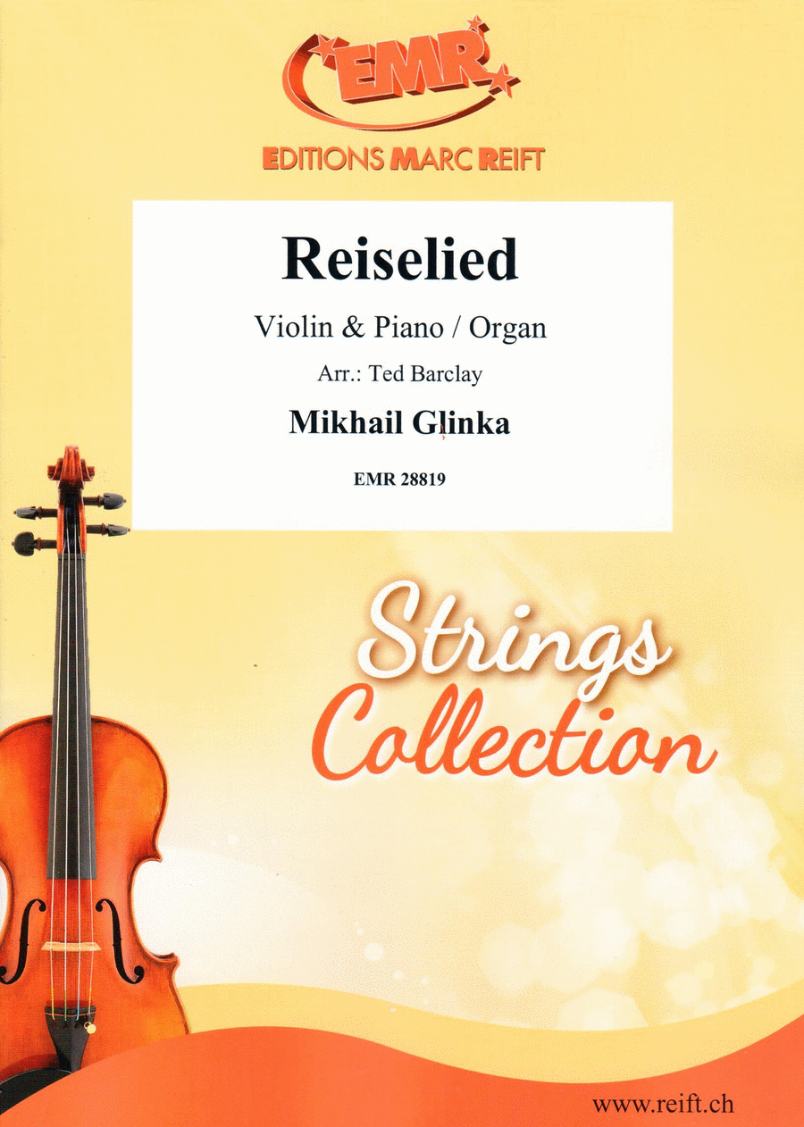 Reiselied Violin Solo scores gallery preview page 1
