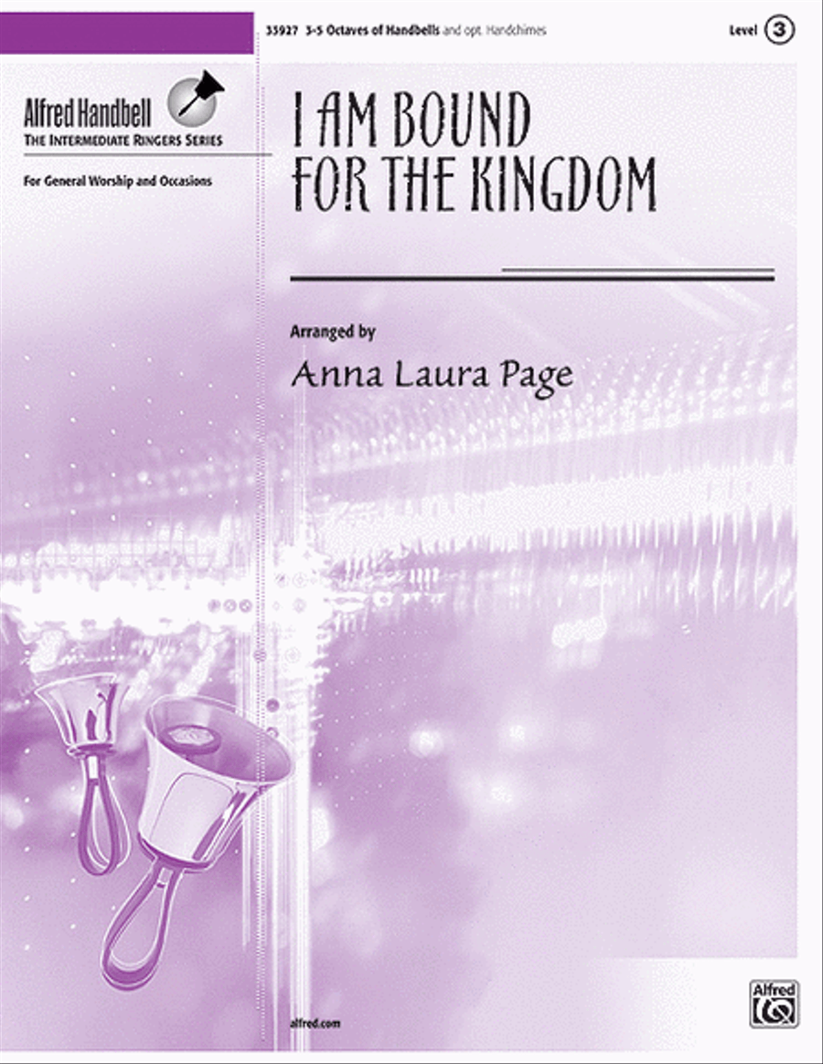 I Am Bound for the Kingdom Handbell Choir scores gallery preview page 1