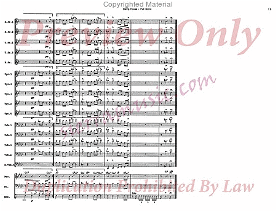 Swing House Swing House Jazz Ensemble scores gallery preview page 14