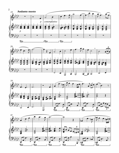 An American Sonata, for Flute and Piano image number null