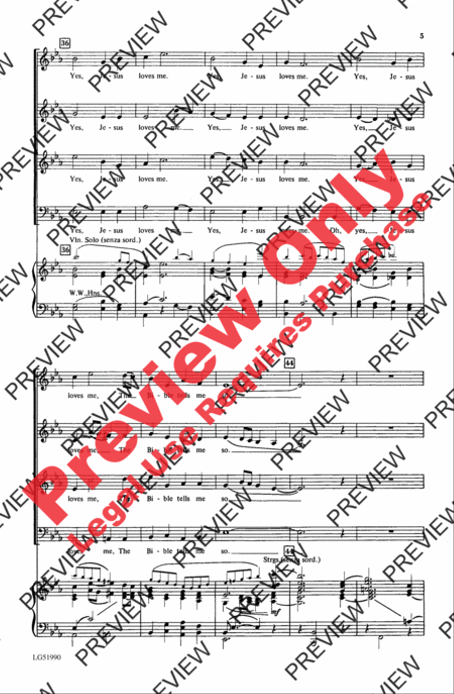 Carol Cantata Carol Cantata 4-Part scores gallery preview page 5